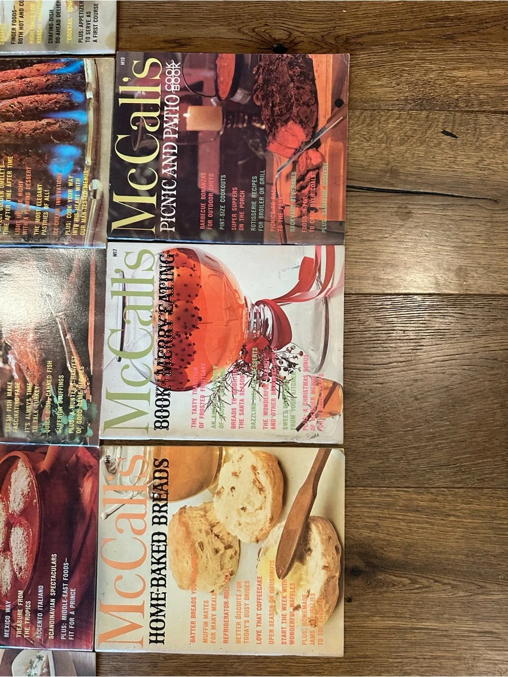 Vintage Complete set Mc’Calls Cookbooks